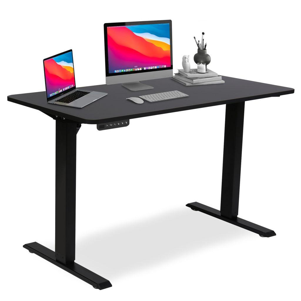 Zit-Sta Bureau Elektrisch Verstelbaar – 120 x 60 cm – Zwart - Baytliving
