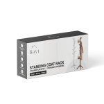 Bayt Staande Kapstok Hout 8 Haken – Bruin - Baytliving