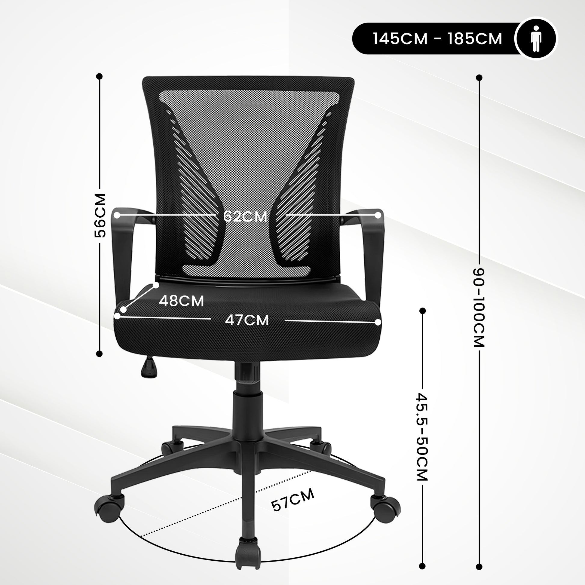 Ergonomische Bureaustoel - Baytliving