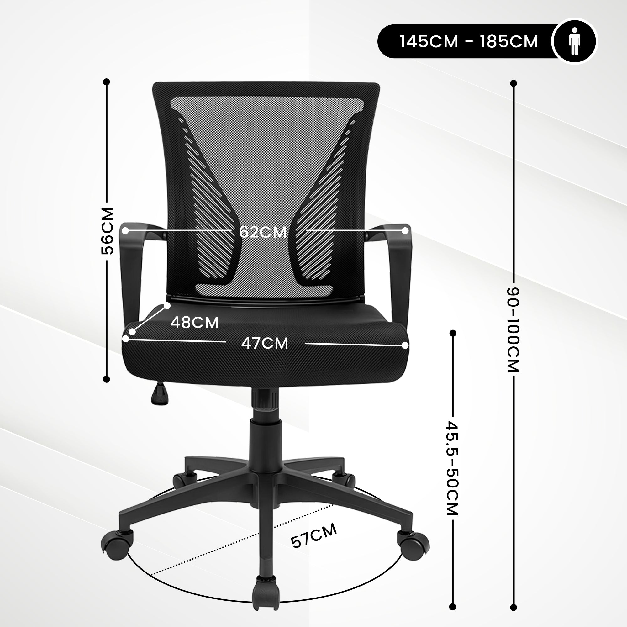 Ergonomische Bureaustoel - Baytliving