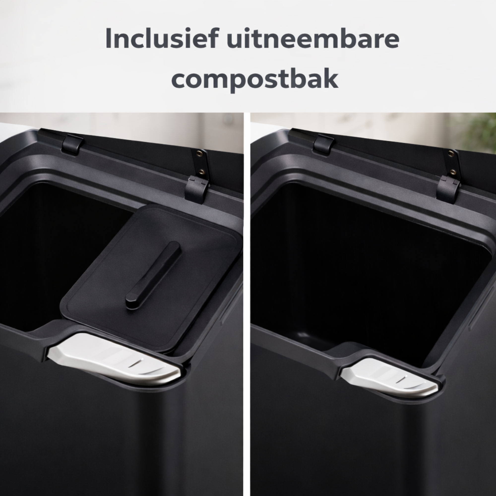 Touch Bin 2 compartimenten - Baytliving
